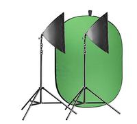 Walimex Pro Video Greens Screen Set principianti Flexi multicolore