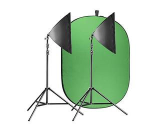 Walimex Pro Video Greens Screen Set principianti Flexi multicolore