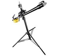 Walimex Pro WT-501 stativo a braccio (altezza massima ca. 175 cm e capacità di carico ca. 5 kg), nero