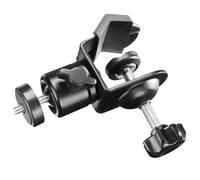 Walimex Morsetto per tubi con testa a sfera fino a 4,5 cm