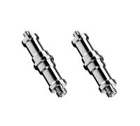 Walimex Set 2 adattatori spigot 5/8" con filettatura da 3/8" e 1/4" Fotografia