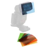 Walimex Set di filtri colorati per flash compatti (6 pezzi)