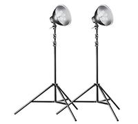 Walimex - Set fotografico luce diurna 600/600 (2x Daylight, Cavalletto, Diffusore)