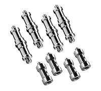 Walimex Set Spigot 4+4 Adattatori per filettatura 3/8“ 1/4” per collegamento accessori foto e video, allestimenti luci servizi fotografici