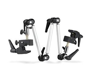 Walimex - Staffa universale supporto con super morsetti