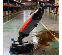 Walk Behind Floor Scrubber Dryer, percorso scrub da 42,9 cm, potenza spazzola 2 x 250 W, serbatoi doppi da 4,5 L+7,5 l, copertura 13000 mq/h, per pavimenti in legno, piastrelle, terrazzo, marmo