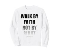 Walk by Faith Not by Sight 2 Corinthians 5:7 Christian Text Felpa