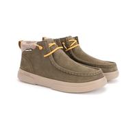 WALK IN PITAS | GARDA | Stivali casual da donna | Stivaletti in pelle| Scarpa urbani | Mocassini | Nautiche invernali | Sneakers Casual | Calzatura Senza lacci | Calzature Walkinpitas | Kaki | 39