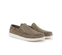 WALK IN PITAS | WP150 Slip ON Washed | Mocassini Uomo per L'Estate | Scarpe da Barca Estive | Sportive Uomo | Sneakers | Scarpe da Pitas | Taupe 40