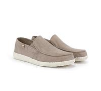 WALK IN PITAS | WP150 Slip ON Washed | Mocassini da Uomo Estivi | Scarpe da Barca Casual | Pantofole estive | Scarpe Casual da Uomo | Scarpe da Uomo Estivi PITAS | Beige 42