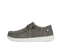 WALK IN PITAS | WP150 WALLABI Knitted | Mocassini Uomo per L'Estate | Scarpe da Barca Estive | Sportive Uomo | Sneakers | Scarpe Pitas | Taupe 43