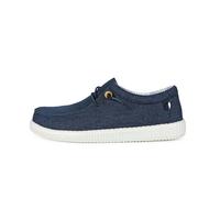 WALK IN PITAS | WP150 WALLABI Washed | Mocassini Uomo | Scarpe da Barca | Sportive Uomo | Sneakers Casual | Scarpa da Vela | Calzatura Senza Lacci | Scarpe Walkinpitas | Marino 41