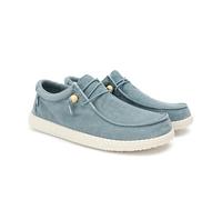 WALK IN PITAS | WP150 WALLABI Washed | Mocassini Uomo | Scarpe da Barca | Sportive Uomo | Sneakers Casual | Scarpa da Vela | Calzatura Senza Lacci | Scarpe Walkinpitas | Aqua 42