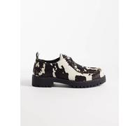 Walk London - Clara - Scarpe con stampa pezzata e impunture-Multicolore 40