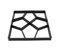 Walk Maker 15,7 pollici | Creatore di percorsi in cemento riutilizzabile in ABS per prato/giardino/patio | Modulo per pavimentazione in pietra miliare, strumento per