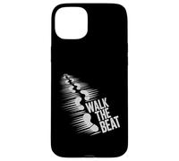 Walk The Beat Musique et danse Graphique Hip Hop Rap Custodia per iPhone 15 Plus