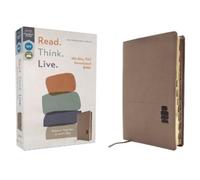 Walk Thru the B NIV, Read. Think. Live., Leathersoft, Bro (Rilegato in ecopelle)