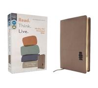 Walk Thru the B NIV, Read. Think. Live., Leathersoft, Bro (Rilegato in ecopelle)