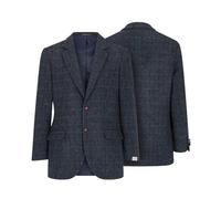 WALKER AND HAWKES - Blazer Harris Tweed Blakemore da Uomo - Blu Reale - EU 52 (UK 42)