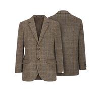 WALKER AND HAWKES - Blazer Harris Tweed Blakemore da Uomo - Clinton Marrone - EU 56 (UK 46)