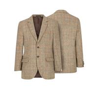WALKER AND HAWKES - Blazer Harris Tweed Blakemore da Uomo - Sabbia Bianca - EU 50 (UK 40)
