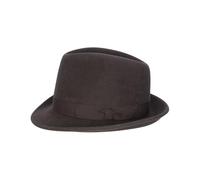 WALKER AND HAWKES - Cappello Gregson Trilby in Feltro di Lana - Marrone - M (58cm)
