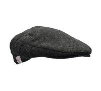 WALKER AND HAWKES - Cappello Piatto Harris Tweed Oakmoor - Metallo da sparo - S (57cm)
