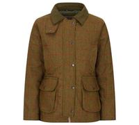 WALKER AND HAWKES - Giacca da Tiro Derby Tweed Hazelwood da Donna - Striscia Rossa - 50