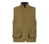 WALKER AND HAWKES - Gilet da tiro Derby Tweed Barrington da Uomo - Salvia Leggera - XXL