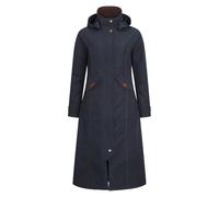 WALKER AND HAWKES - Jack Murphy Donna Erin Cappotto Lungo Impermeabile da Equitazione - Blu Navy - EU 46 (UK 18)