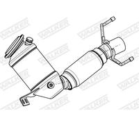 WALKER Catalizzatore Per MINI Mini Countryman One Cooper BMW 2 Active Tourer