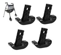 Walker Feet Glides, Mobility Aid Slider, Replacement Walker Feet Pads for Seniors Elderly Handicap Use, Smooth Glide on Tile Concrete Carpet Floor Protection