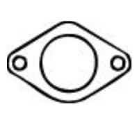 WALKER Guarnizione Scarico Per Fiat Scudo Kasten 220L 1.9 D 220P Peugeot 205 I