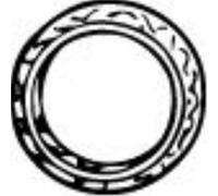 WALKER Guarnizione Scarico Posteriore Centrale Frontale per Ford Mondeo I Torneo