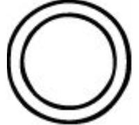 WALKER Guarnizione Scarico Posteriore Centrale Frontale per Peugeot 504 A _ M. _