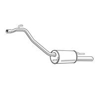 WALKER Marmitta Finale Marmitta Posteriore Per VW Transporter IV Bus 2.5
