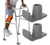 Walker Scivola Per Walker Pieghevole | 2 Pezzi Parti Di Ricambio Di Glide Anti-Slip Feod Glide Per Camminatori, Sci Per Sottobicchieri, Cursori Per Escursionisti, Foot Glide Ski Universali Pesanti Per