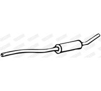WALKER Silenziatore Per Lada Niva 2121