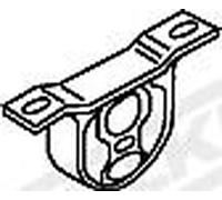 WALKER Striscia IN Gomma Impianto di Scarico per BMW X5 F15 F85 xDrive30d