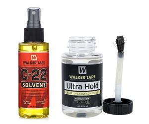 Walker Tape Ultra Hold 101ml + Walker Tape Remover C22 118ml per protesi capelli