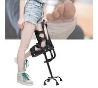 Walker telescopico regolabile in altezza per aiutare la frattura della caviglia, supporto per gamba singola per disabilità e lesioni agli anziani