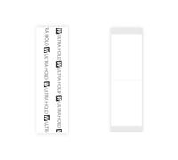 Walker Ultra Hold 2,5 x 7,6 cm strisce dritte per extension capelli trasparenti | 36 pezzi per sacchetto