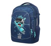 Walker zaino della scuola con scomparto per laptop Fame 2.0 Backpack 28L Graffiti Hand blu scuro