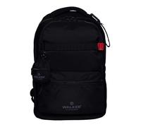 Walker zaino della scuola con scomparto per laptop Rey Backpack 29L Black nero