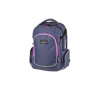 WALKER Zaino scolastico Campus Evo Wizzard Blue Ivy Pink