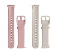Walkerfit Cinturino Per Smartwatch Compatibile Con Orologio Molocy Q23, Jugeman 4,3 Cm Q23 Sport Band 42 Mm, Cinturino Di Ricambio In Morbido Silicone Aries A1 Uomo Donna, Confezione Da 2