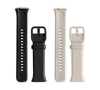 Walkerfit Cinturino Per Smartwatch Compatibile Con Orologio Molocy Q23, Jugeman 4,3 Cm Q23 Sport Band 42 Mm, Cinturino Di Ricambio In Morbido Silicone Compatibile Aries A1 Donna Uomo, Confezione Da 2