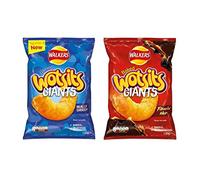 Walkers Baked Crisps (Wotsits Giants, 130 g Confezione da 2)