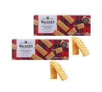 Walkers | Biscotti Inglesi Burro e Sale - 2 Blister | Frollini Burro Scozzese | Biscotti Tradizionali Inglesi