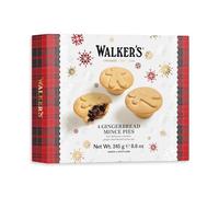 Walker's Gingerbread Mince Pies - 4 pezzi (250 ml) - Dolci e dolci natalizi dalla Scozia